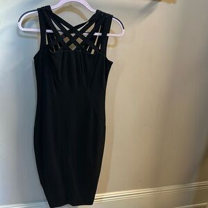 CACHÉ WOMAN SOLID BLACK ELEGANT STRETCH